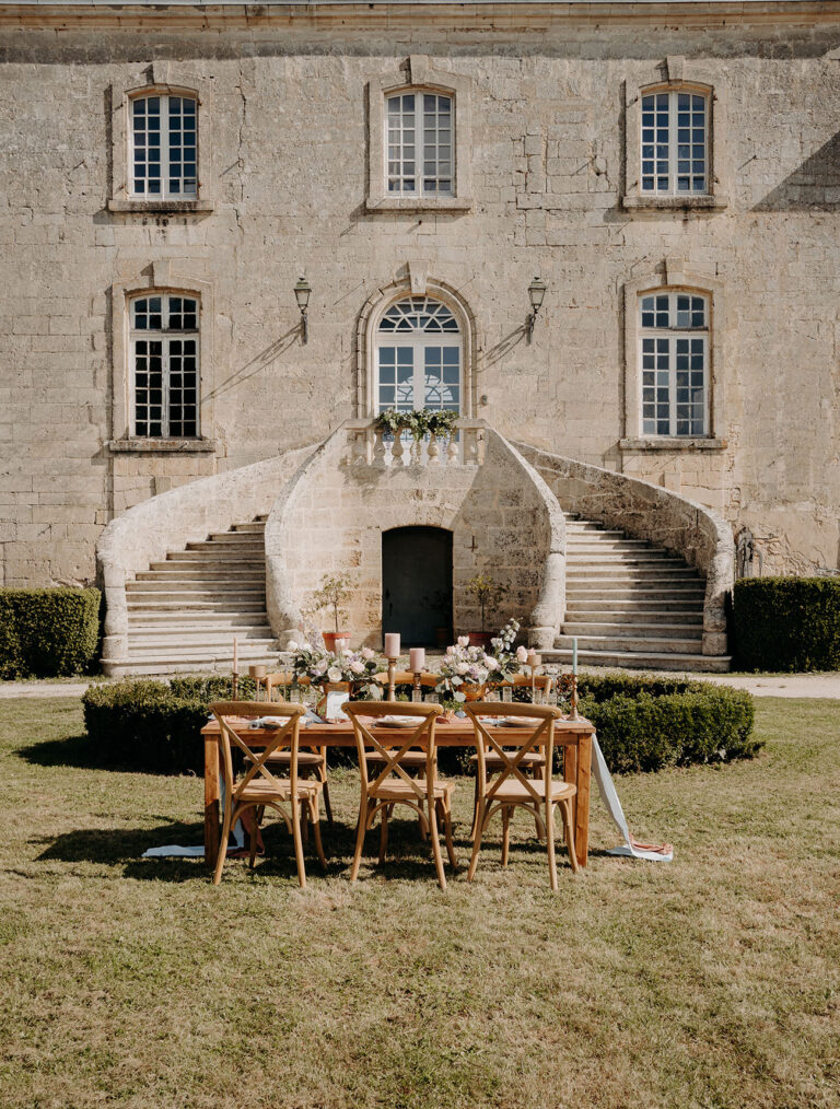 shooting mariage chateau des Arras