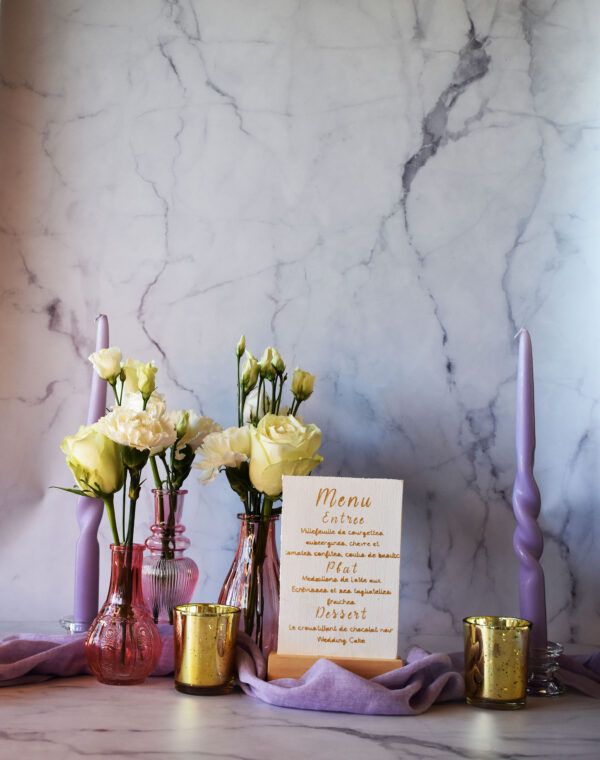 Wooden menu - Image 2