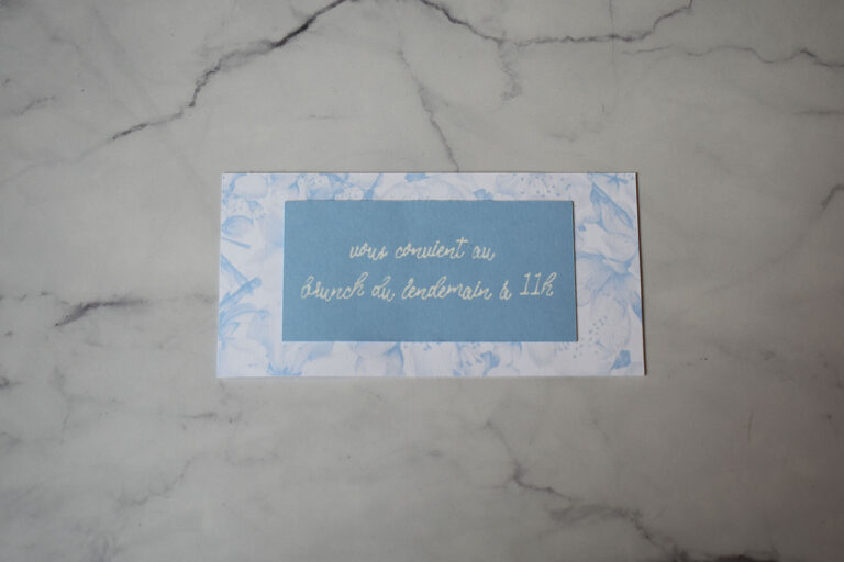 carte brunch serenity